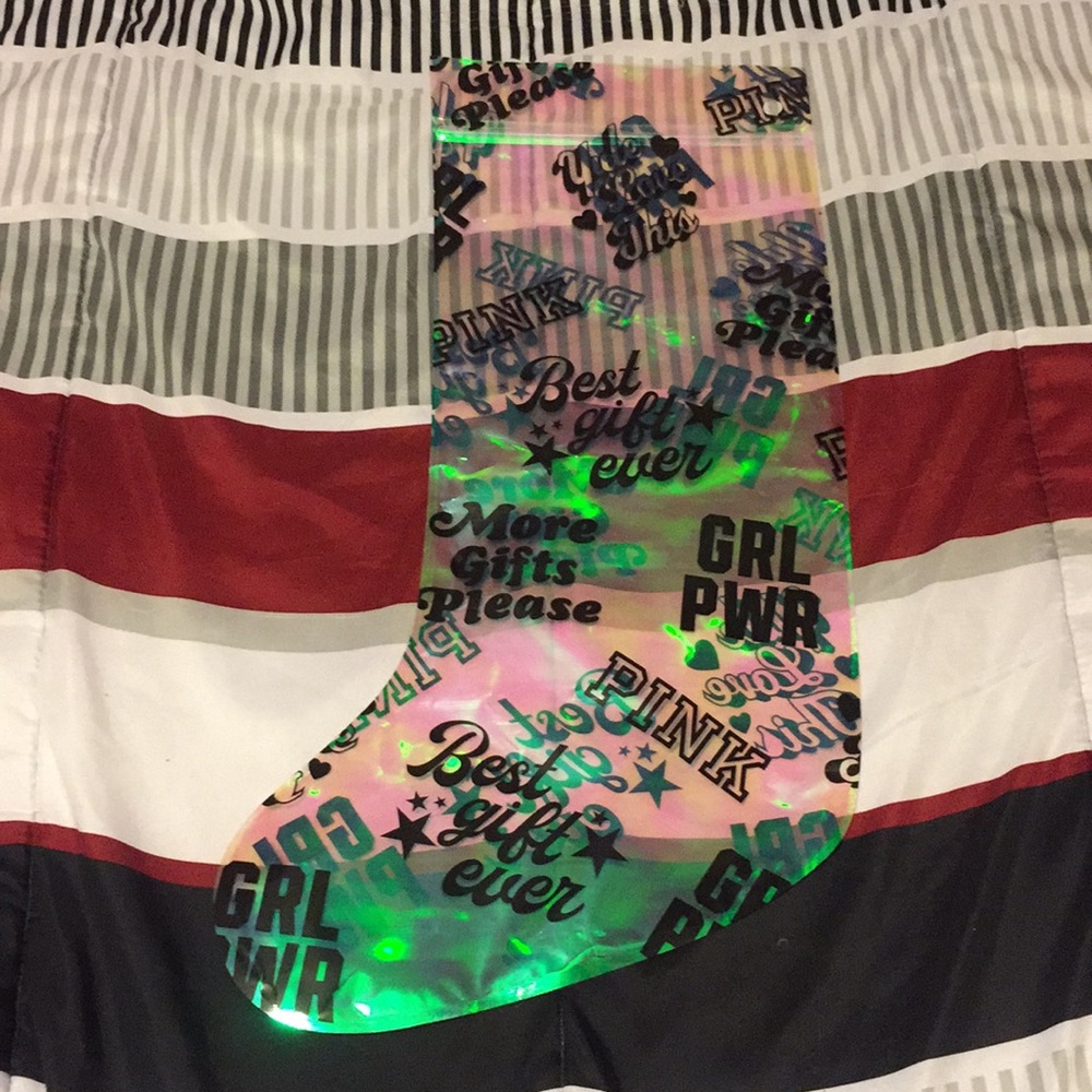 Pink (vs) stocking see through